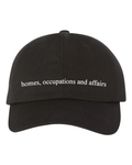 Hat: homes, occupations and affairs